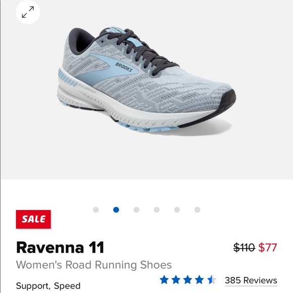 Broooks Womens Shoes - Ravenna 11 style - size 7 - Picture 2 of 2